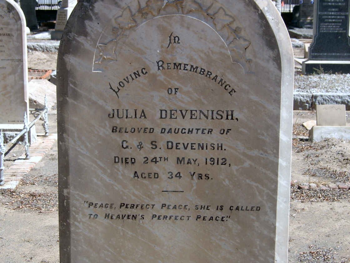 DEVENISH Julia -1912