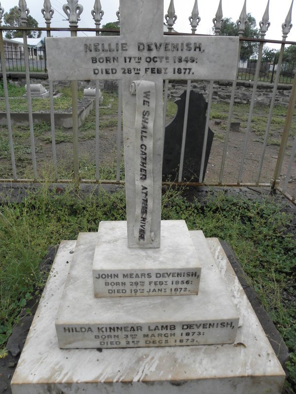DEVENISH Nellie 1849-1877