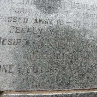 DEVENISH William Guest 1887-1964