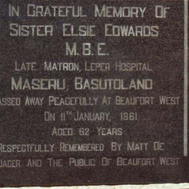 EDWARDS Elsie -1961