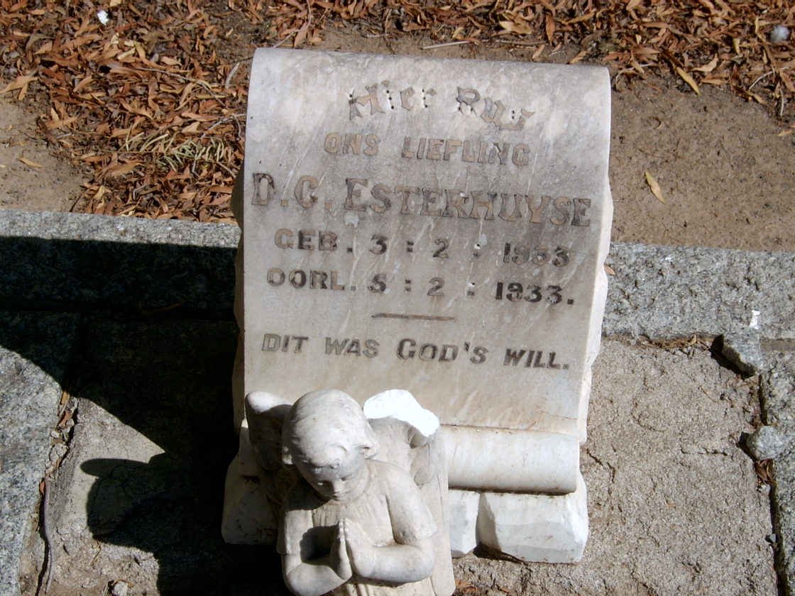 ESTERHUYSE D.C. 1933-1933