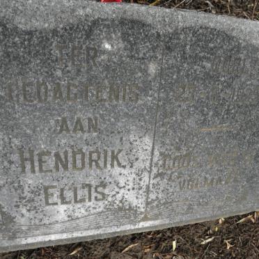 ELLIS Hendrik -1925