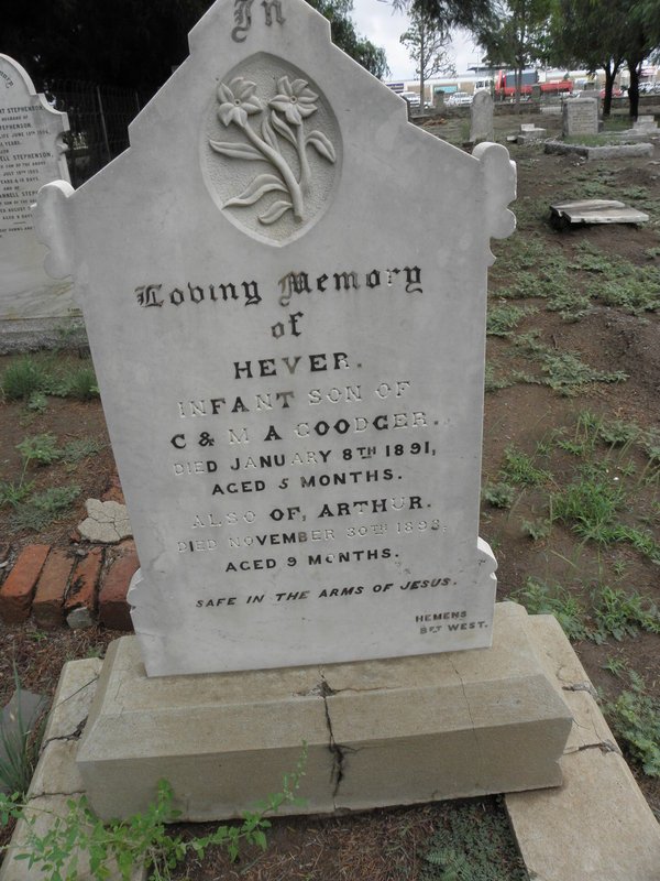 GOODGER Hever -1891 :: GOODGER Arthur -1893