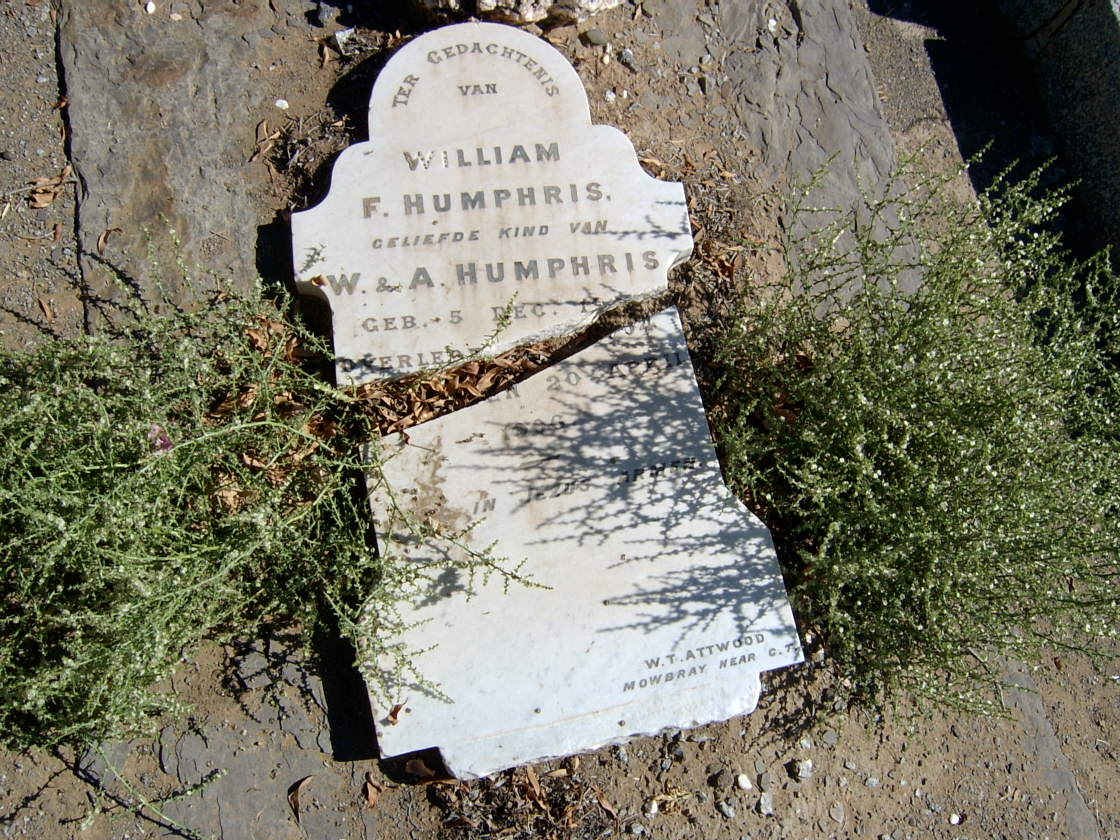 HUMPHRIS William -1906