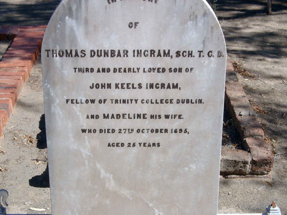 INGRAM Thomas Dunbar -1895