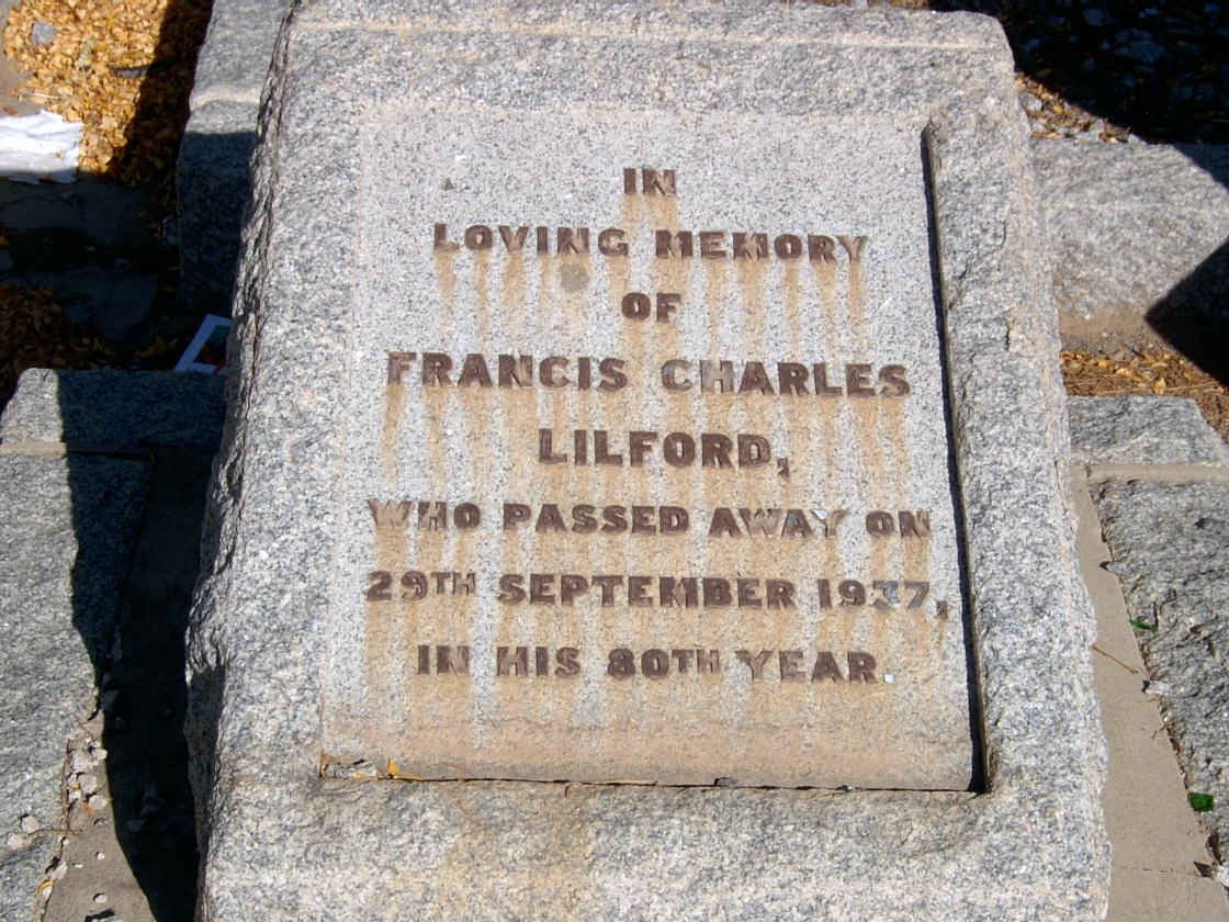 LILFORD Francis Charles -1937