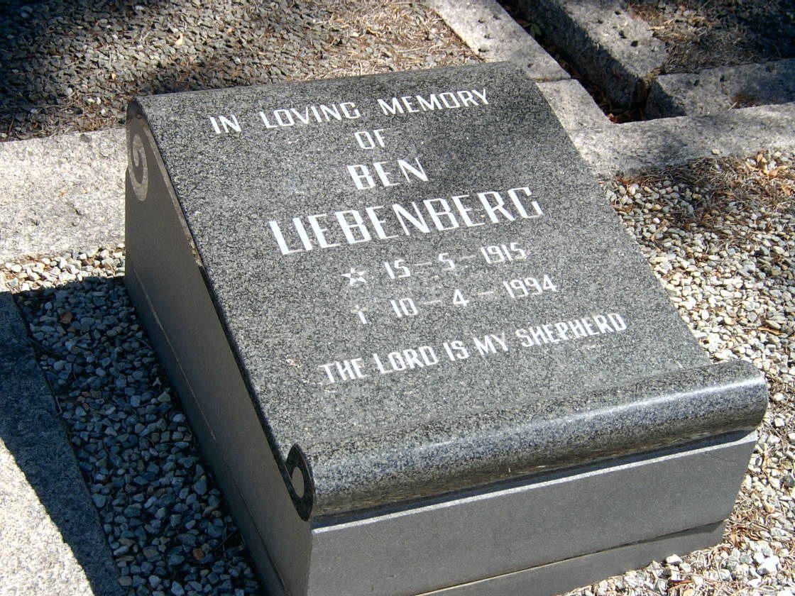 LIEBENBERG Ben 1915-1994