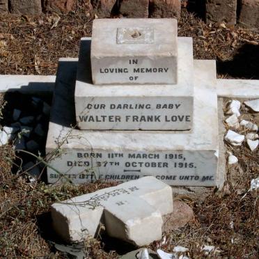 LOVE Walter Frank 1915-1915