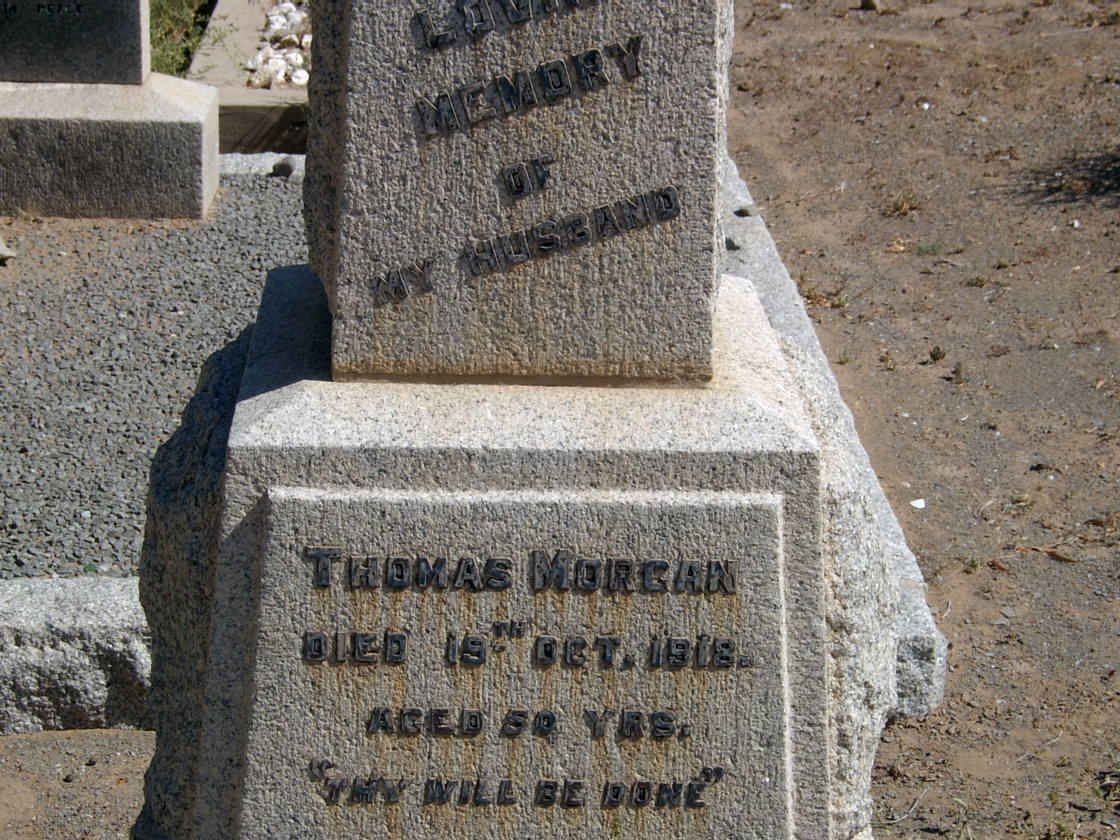 MORGAN Thomas -1918