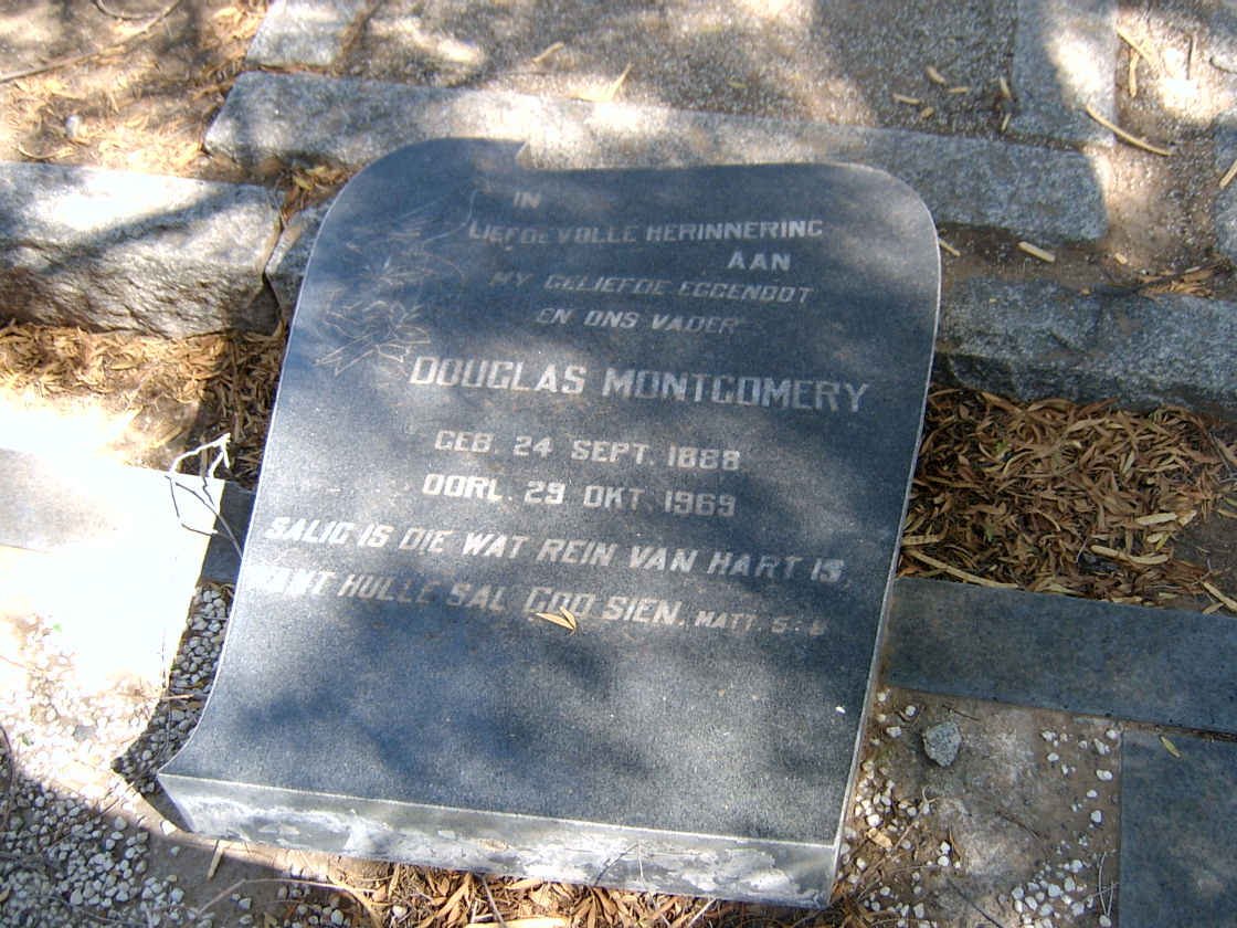 MONTGOMERY Douglas 1888-1969