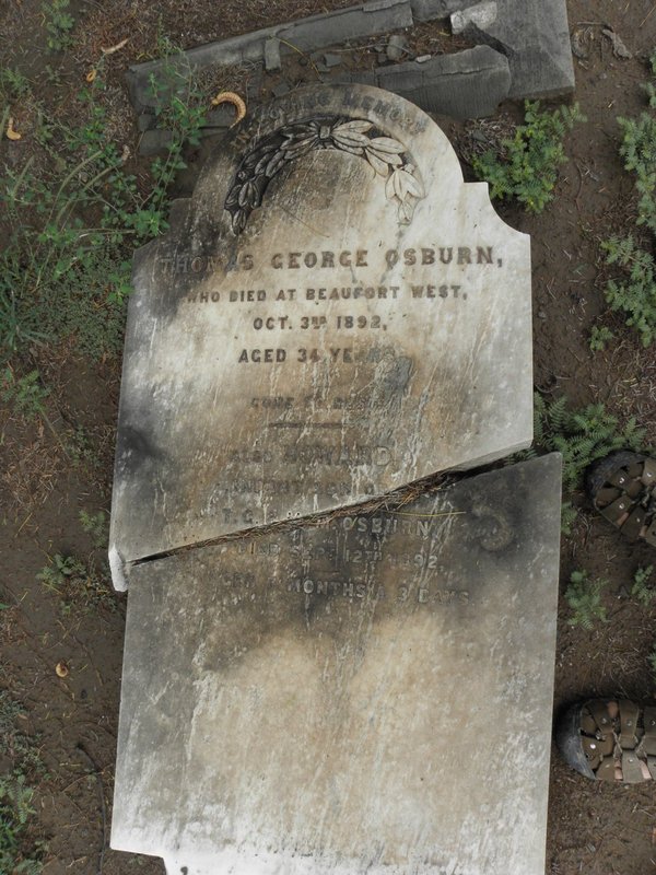OSBURN T.G. -1892 :: OSBURN M. -1892