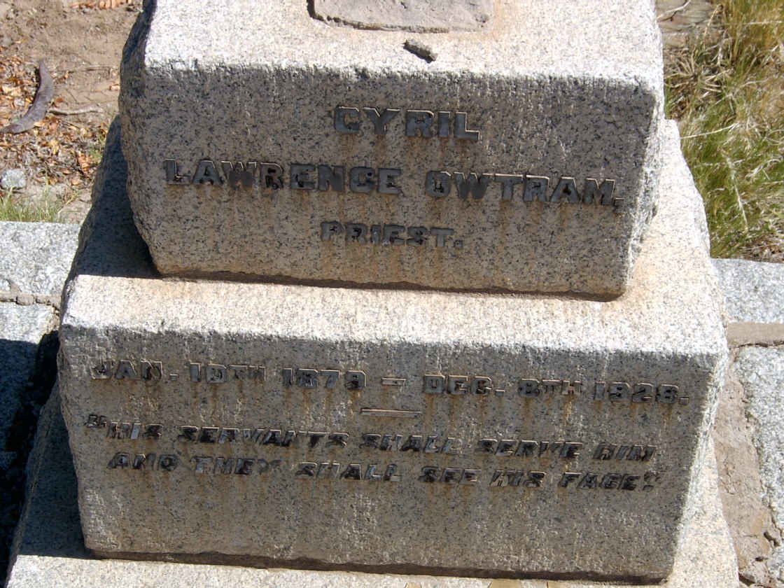 OWTRAM Cyril Lawrence 1879-1928