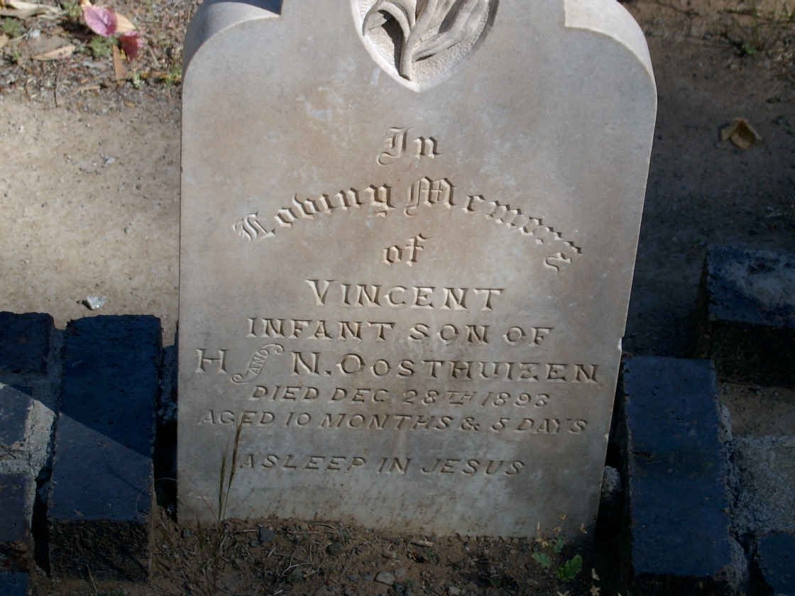 OOSTHUIZEN Vincent -1893