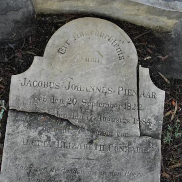 PIENAAR Jacobus Johannes 1822-1884