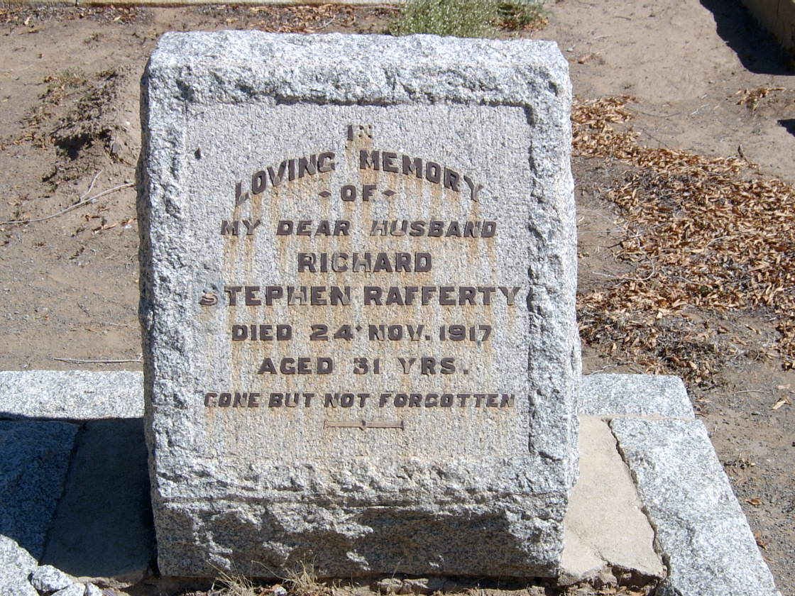 RAFFERTY Stephen -1917