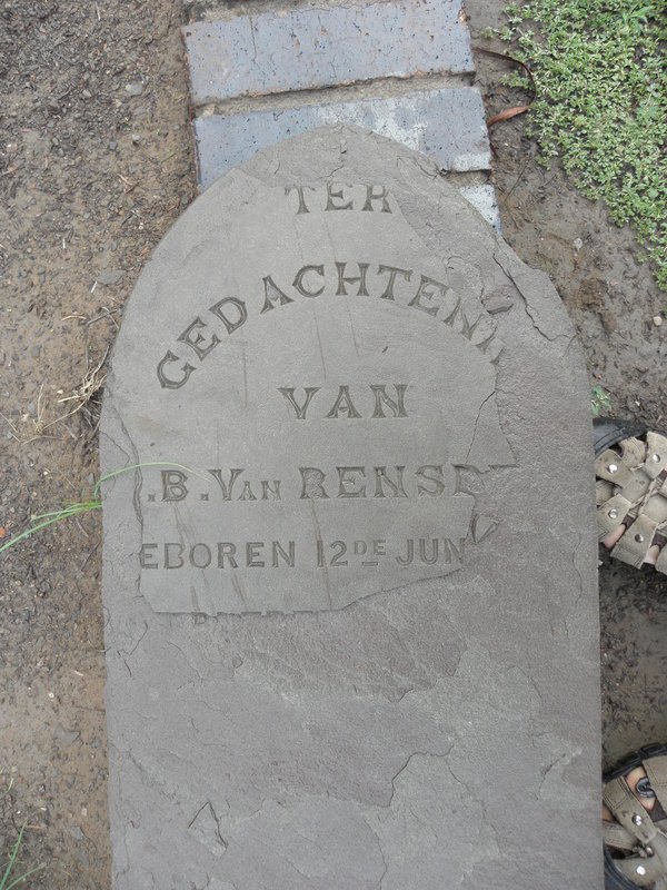 RENSBURG B., van