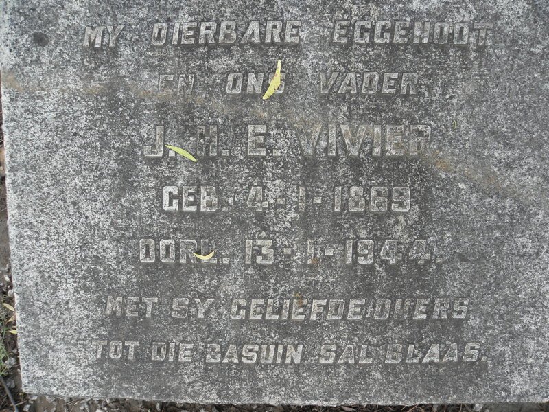 VIVIER J.H. 1869-1944