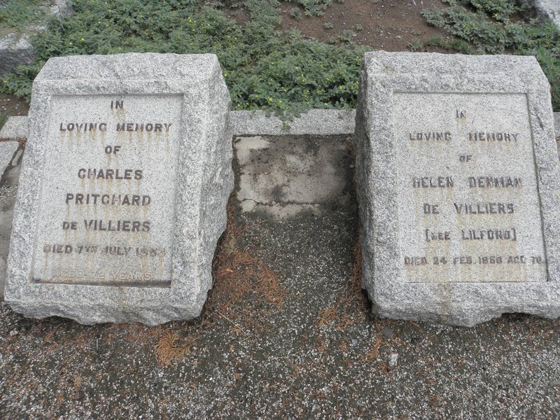 VILLIERS Charles Pritchard, de -1953 &amp; Helen Denham LILFORD -195?