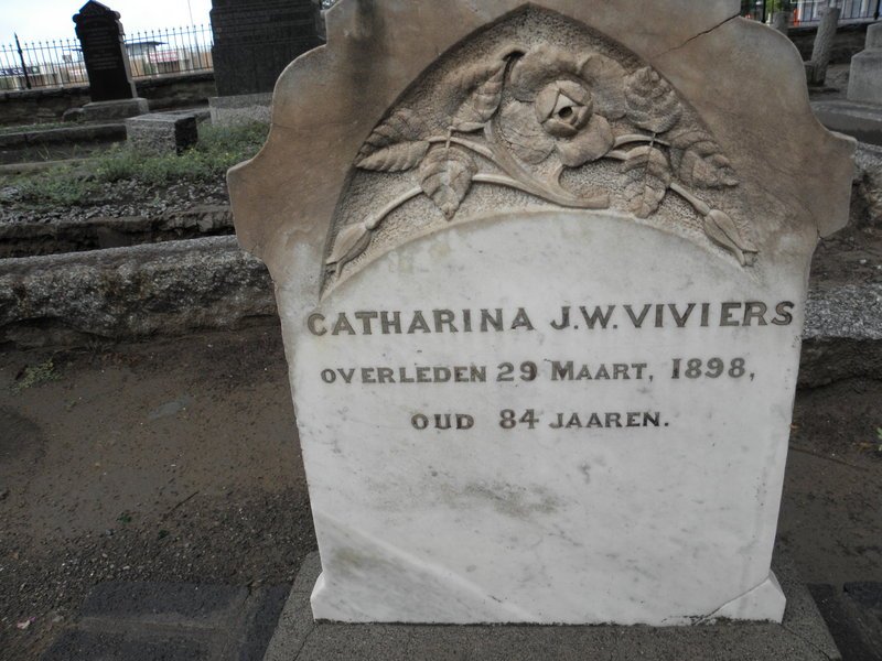 VIVIERS Catharina J.W. -1898