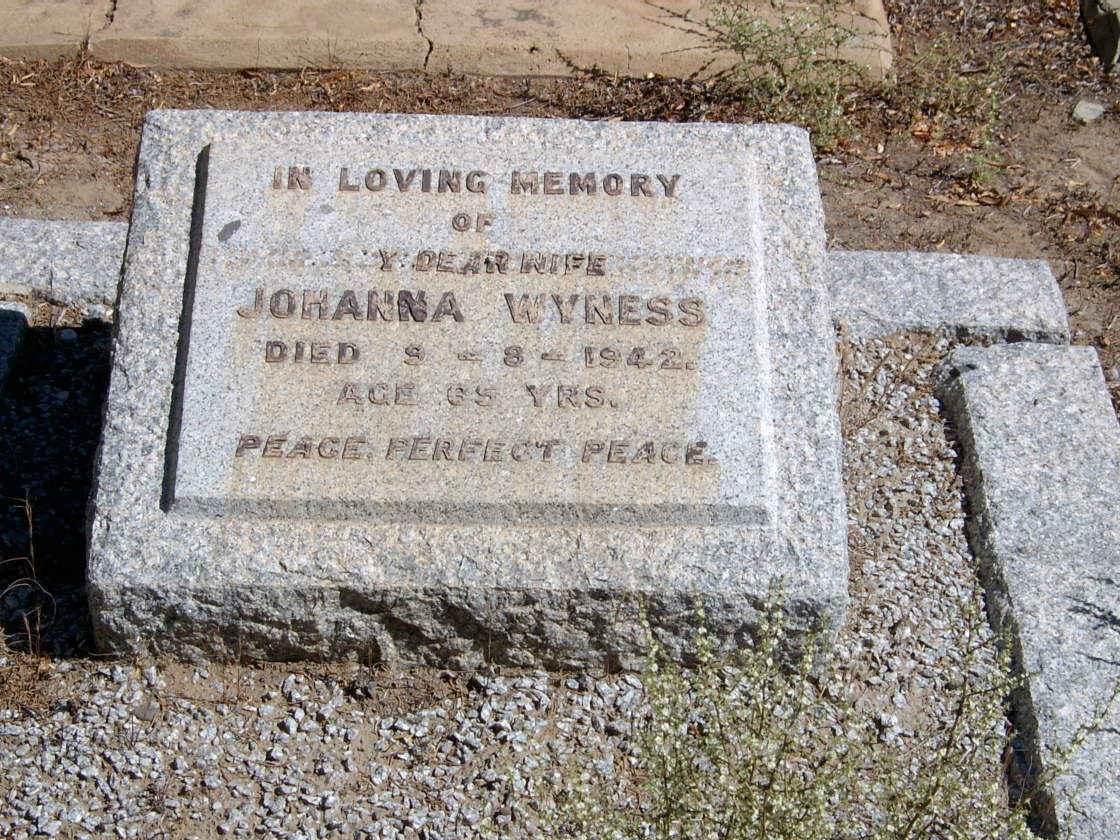 WYNESS Johanna -1942