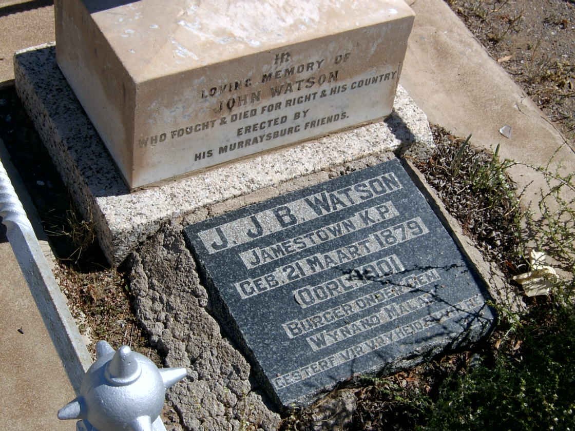 WATSON J.J.B. 1879-1901