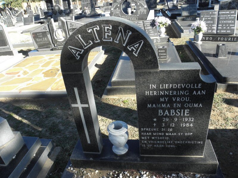 ALTENA Babsie 1932-1984