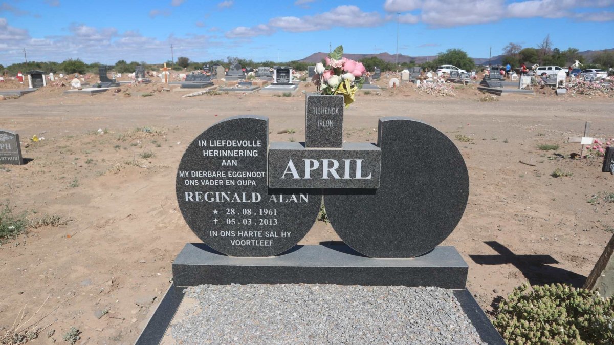 APRIL Reginald Alan 1961-2013