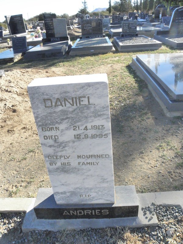 ANDRIES Daniel 1913-1995