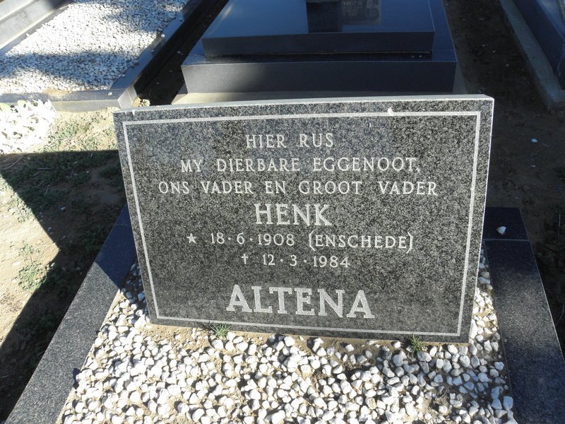ALTENA Henk 1908-1984