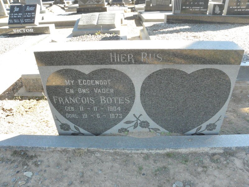 BOTES Francois 1904-1973