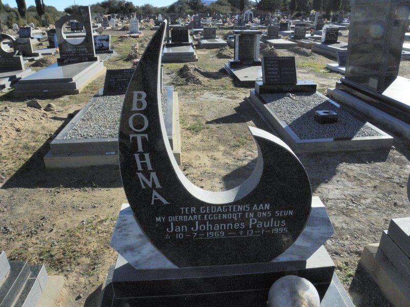 BOTHMA Jan Johannes Paulus 1969-1995