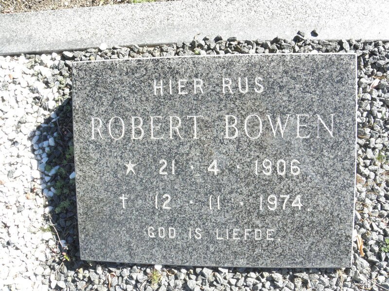 BOWEN Robert 1906-1974