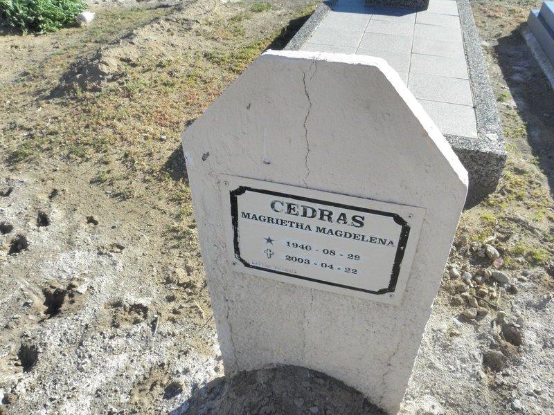 CEDRAS Magrietha Magdelena 1940-2003