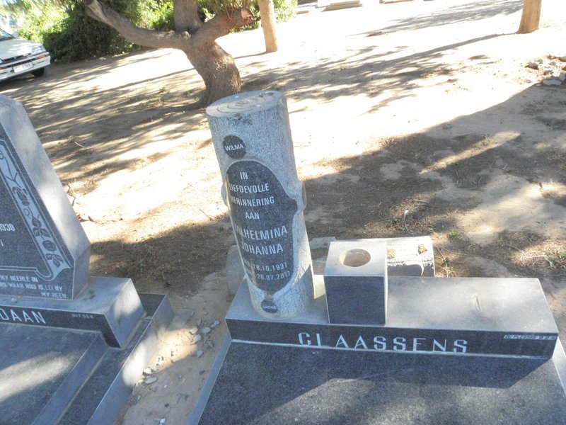 CLAASSENS Wilhelmina Johanna 1931-2011