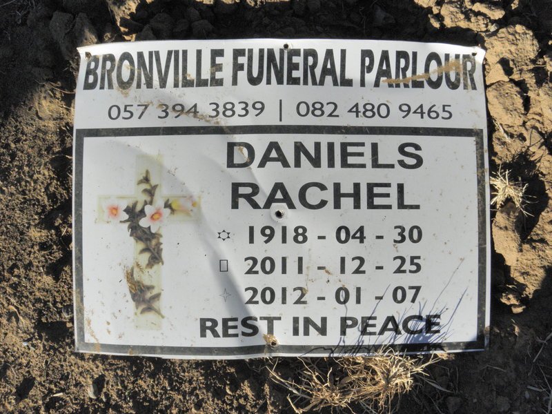 DANIELS Rachel 1918-2011
