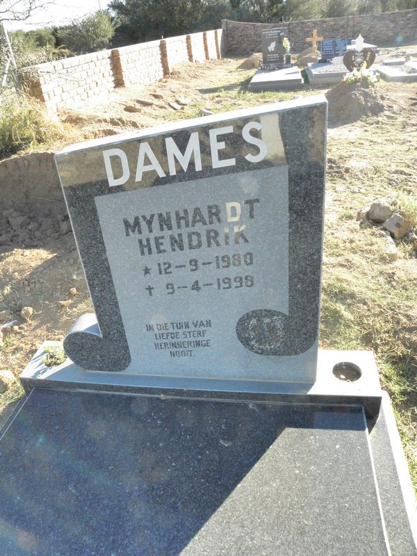 DAMES Mynhardt Hendrik 1980-1998