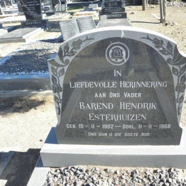 ESTERHUIZEN Barend Hendrik 1902-1968