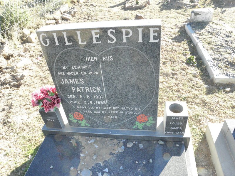 GILLESPIE James Patrick 1937-1999