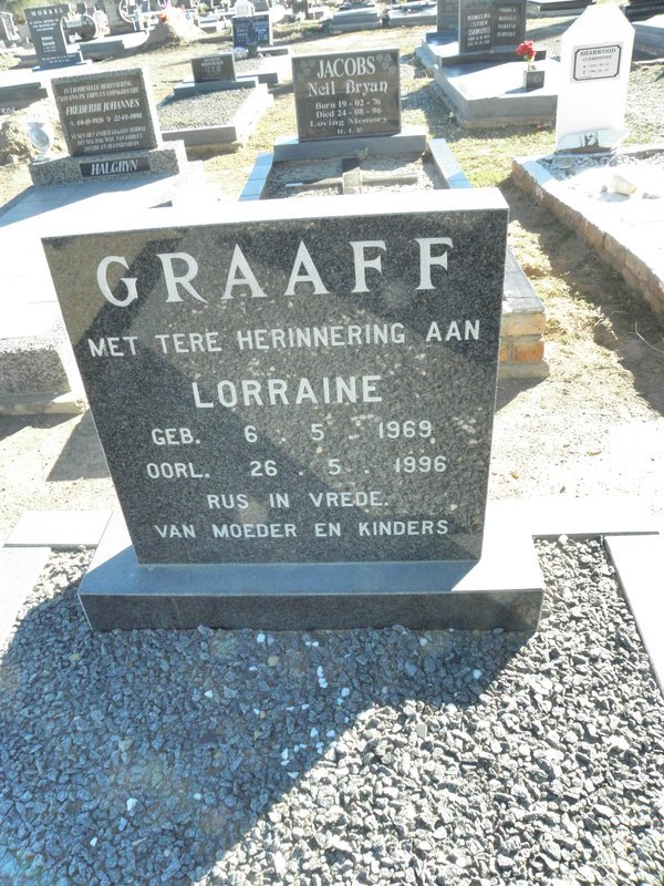 GRAAFF Lorraine 1969-1996