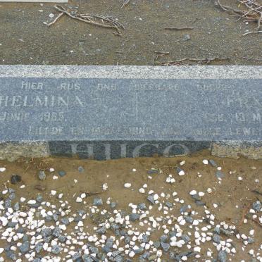 HUGO Francois Jacobus 1890-1962 &amp; Gerhardina Wilhelmina 1891-1965