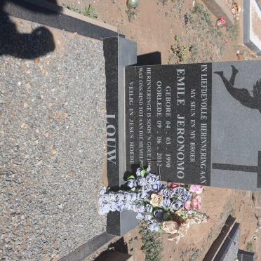 LOUW Emile Jeronomo 1990-2012