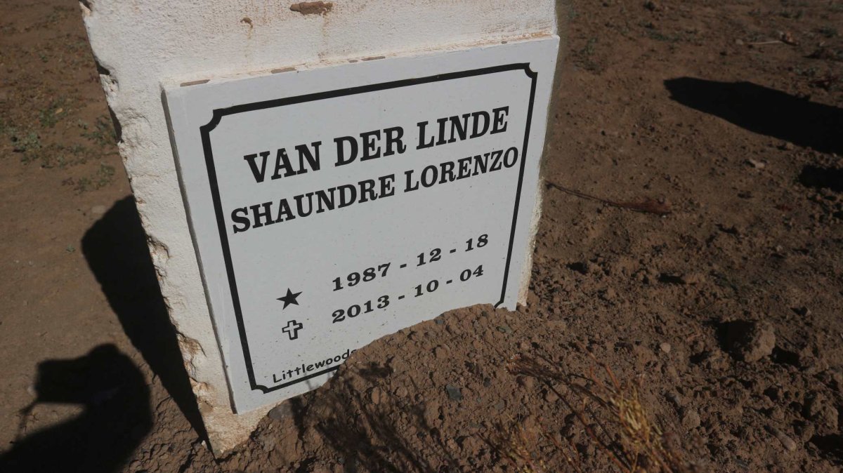 LINDE Shaundre Lorenzo, van der 1987-2013