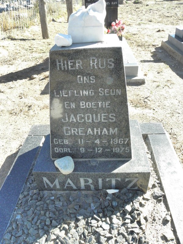 MARITZ Jacques Greaham 1967-1975