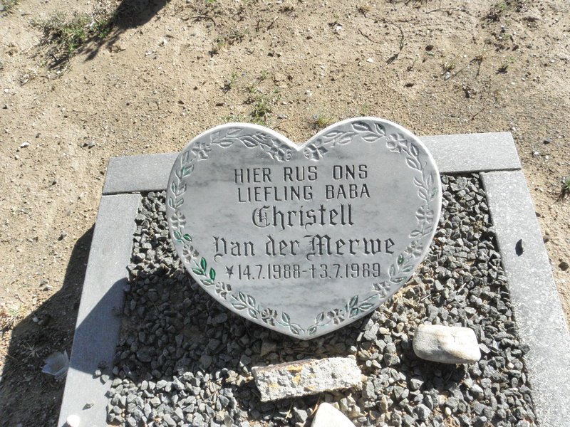 MERWE Christell, van der 1988-1989 