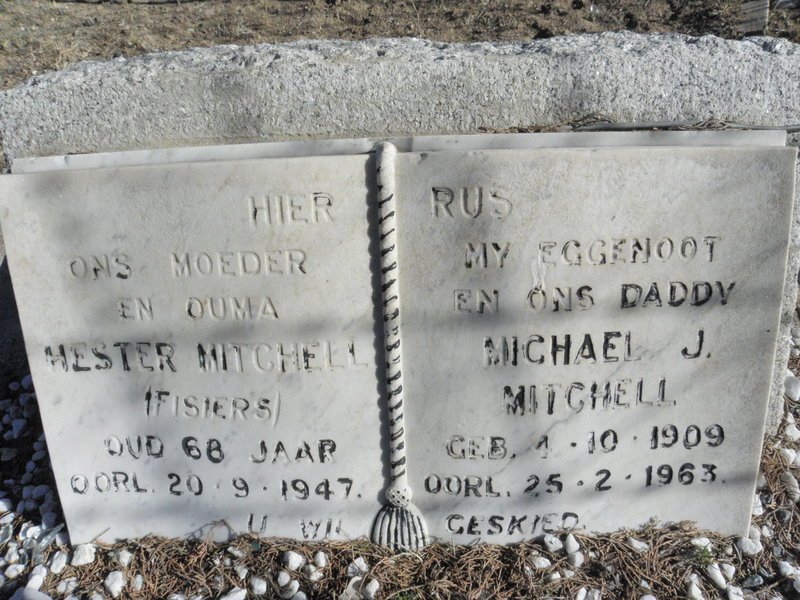 MITCHELL Hester -1947 :: MITCHELL Michael J. 1909-1963