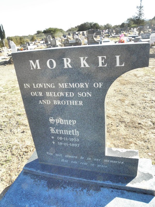 MORKEL Sydney Kenneth 1953-1997