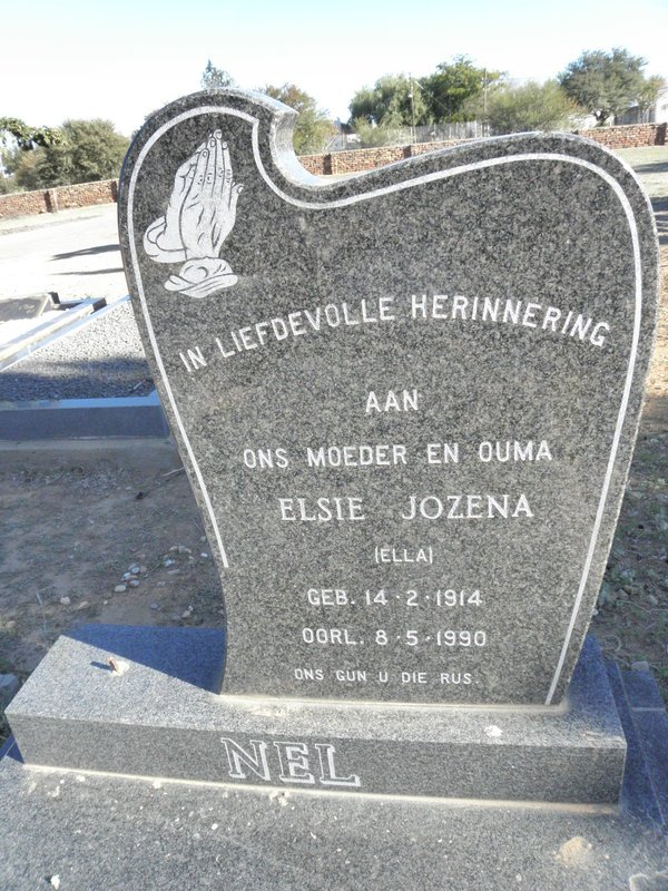 NEL Elsie Jozena 1914-1990