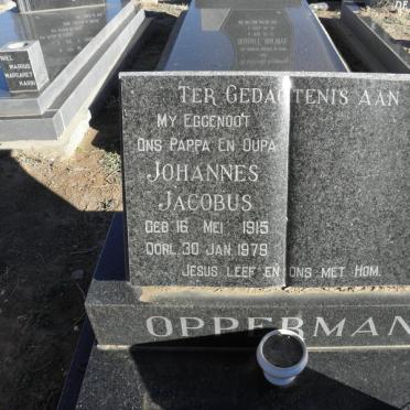 OPPERMAN Johannes Jacobus 1915-1979