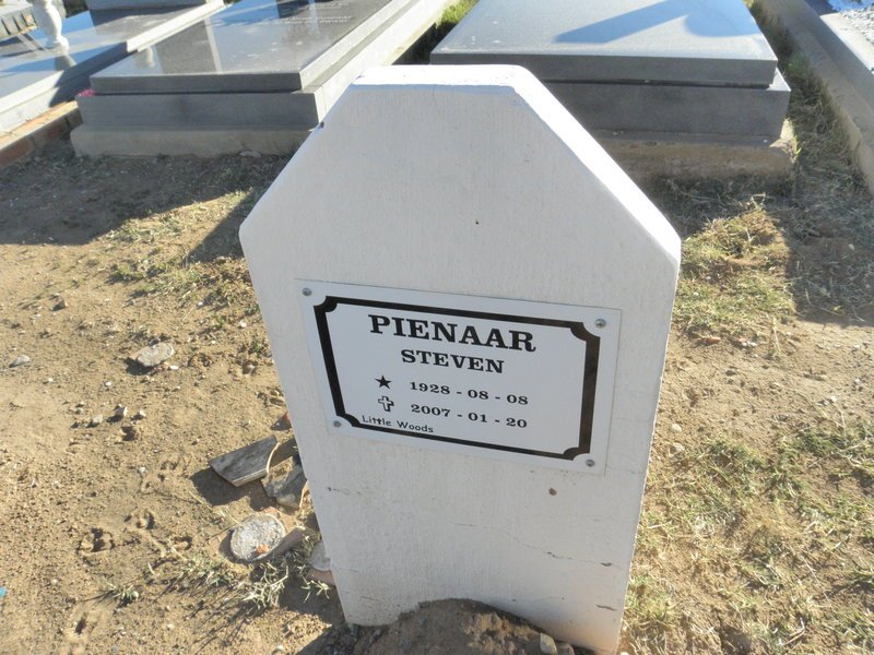 PIENAAR Steven 1928-2007