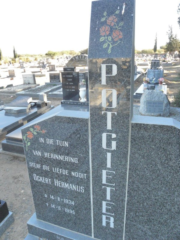 POTGIETER Ockert Hermanus 1934-1995